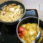 ゆで太郎 - 朝定食Ａカレー