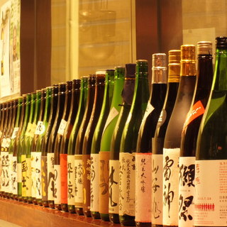 ★Enjoy famous sake from all over Japan!!