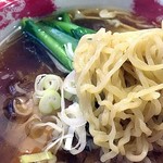 台湾屋台新台北 - 細縮れ麺