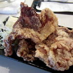 元祖立ち飲み屋 - 豚肉のスタミナ揚げ￥260円