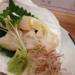 こうめ - ホタテの刺身