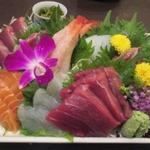 炭焼うな富士 - 刺身三昧 H28.6