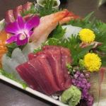 炭焼うな富士 - 刺身三昧 H28.6