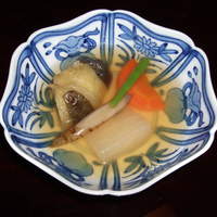 温石 左近太郎 本店 - 焚物　季節野菜の炊き合わせ