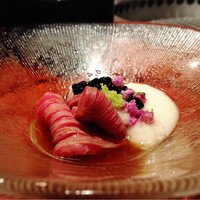 よろにく - ローストビーフそうめん風