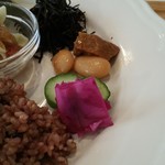 知恵の木 - 漬物とお豆さんです。