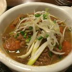 モツ兵衛 - モツ煮込み定食(￥850円)