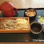 長盛庵　めん秀 - 2016 合盛せいろ お蕎麦とうどんのセット