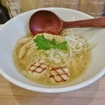 旨美麺 築一 - ほたて塩そば 900円