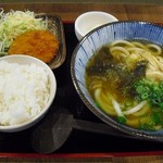 うどん茶屋　ひろ八 - うどん定食