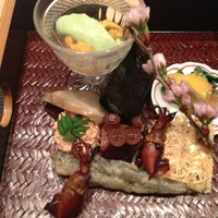 すず木 - 食事が進むにつれ季節も冬から春になるよう