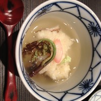 すず木 - 昆布かな？とてもいい香りの出汁？餡でした