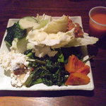 春秋 - 朝摘み野菜を全部盛り！（2010.10）