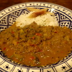 RalipappaCafe - あいびき肉と茄子のキーマカレー　８００円