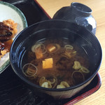 Ichiraku - 味噌カツ定食のお味噌汁