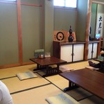 うなぎ 初音 - 座敷席