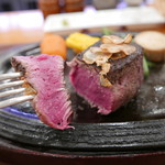 ステーキハウス バロン - パーフェクトの焼き具合