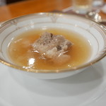 ステーキハウス バロン - テールスープ