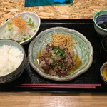 肉専科はふう - ランチの料理