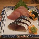 郷の厨 素花 - めじ鮪と〆鯖