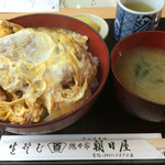 総本家 朝日屋 - カツ丼1080円（税込み）