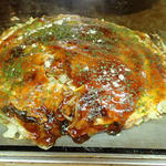 お好みハウス 八ちゃん - お好み焼「玉子・肉入り　そば」（550円）