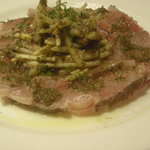 ラ・ブーシェリー・デュ・ブッパ - 真鯛のカルパッチョ