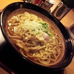 らーめん　ぬーぼう - 谷地男の冷たい鶏中華(太麺・特盛400g)750円麺パス仕様540円／平成28年6月