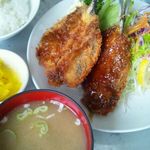 キッチンＫ - あじフライ定食