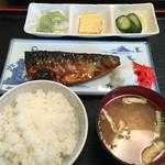 Tsudaya - とろ鯖塩焼定食