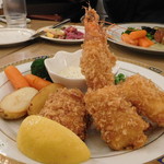 レストラン山水 - おすすめE　フィシャーマンズのミックスフライ