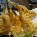 天海のろばた - メゴチの天ぷら。