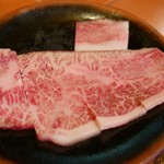 藤むら - 特撰ロース（焼きしゃぶしゃぶ）