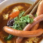 奥芝商店 - ヴルストよしださんの極上ソーセージカリー（≧∇≦）
            
            ボクもスープカレー食べたくなって、行ってきちゃいました( ´ ▽ ` )ﾉ
            
            ソーセージが数種類入ってましたが、それぞれの味を楽しめました♡