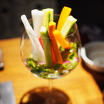 万両 - 野菜スティック（400円）