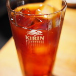 万両 - ウーロン茶（無料）