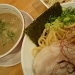 中華そば ムタヒロ - ６月ゲゲゲ限定 トントン魚介豚骨つけそば♪