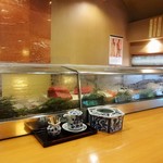 竹寿し - ランチタイムは禁煙でお願いしたいですね。