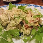 稲毛屋 - (6/21)アボカドと鶏のサラダ