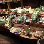 テルツィーナ - 野菜も売っていました、店は違うんでしょうけど