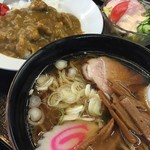 田中食堂 - カレー＆ラーメンセット