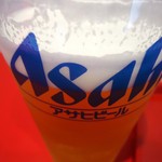 近藤蛸焼店 - 「生ビール」390円也。