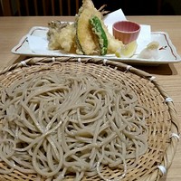 手打ちそば 大石 - 天せいろ　１５００円