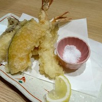 手打ちそば 大石 - 海老天が２本