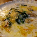 モッコ - カキとほうれん草のグラタン