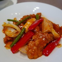 六本木 樓外樓 - 豚肉甘酢和え
