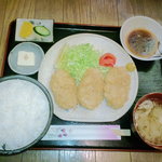 Oshokujitokorotonkatsukasumi - ヒレカツ定食