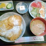 お食事処とんかつかすみ - カツ丼