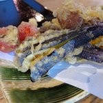 蕎麦処鏑屋響 - 季節の野菜天婦羅（蕎麦遊膳 響）