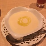 ピッツァ サン フェリーチェ - 淡路玉ねぎスープ